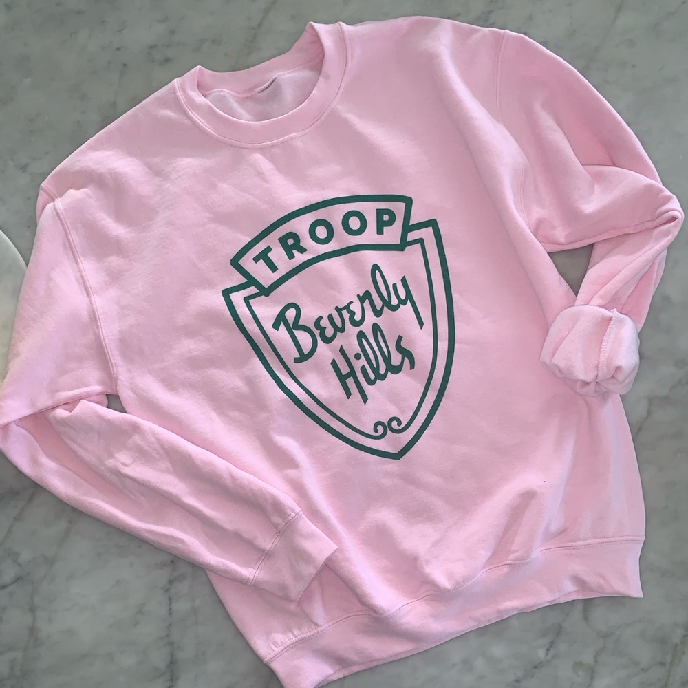 Troop Beverly Hills Sweatshirt Pink Wilderness - Picture 2 of 4